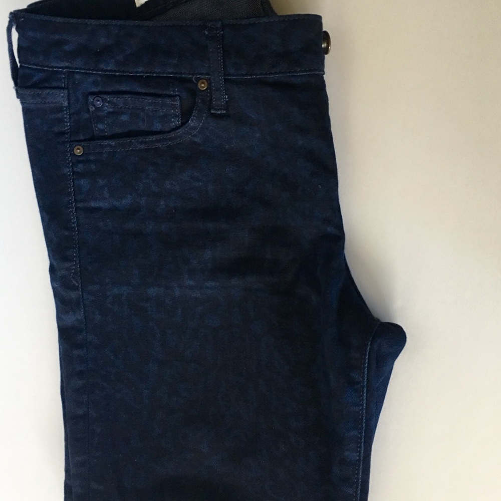 Always Skinny Cheetah Gap Jeans